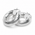Swirl Hoop Earrings