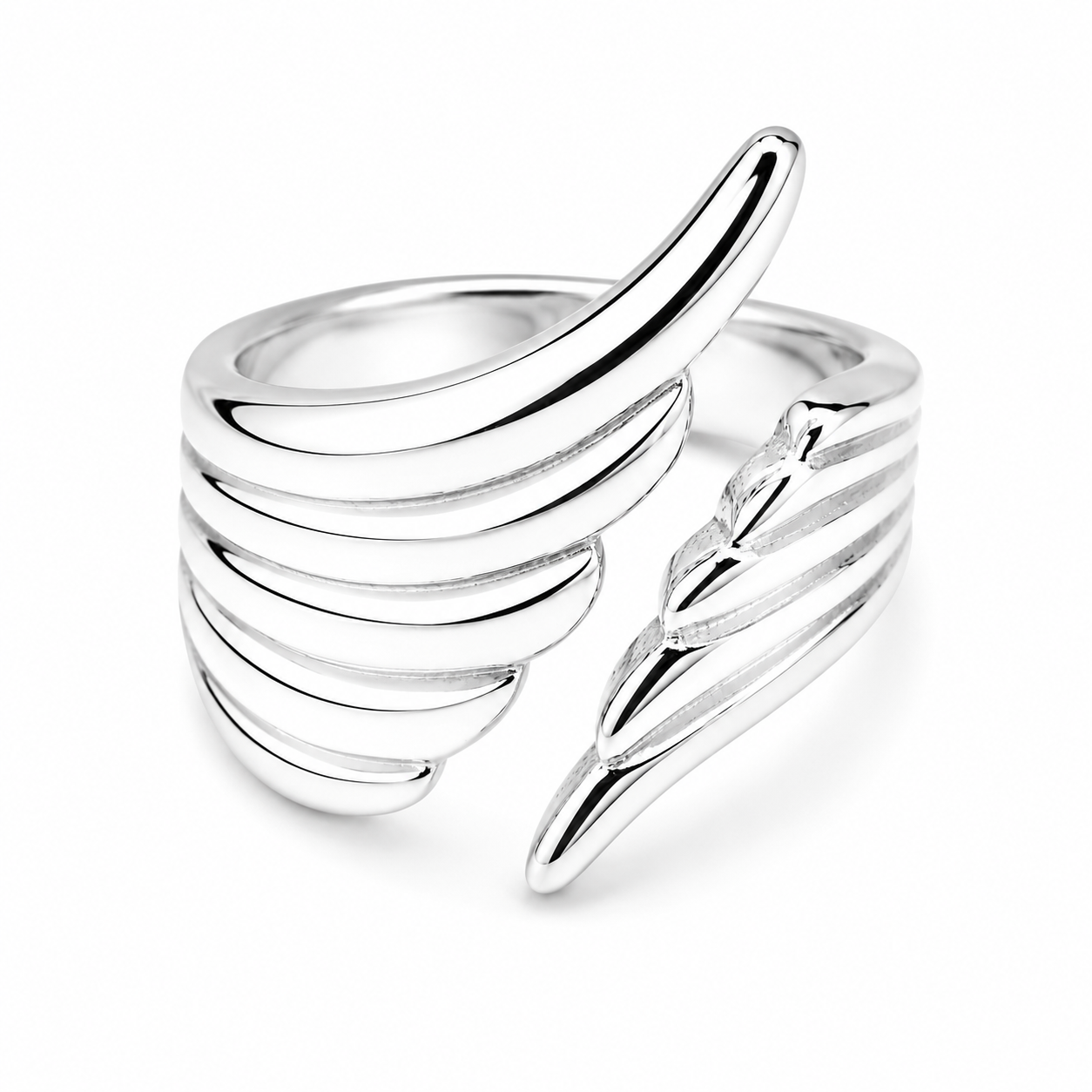 Sculptural Wing Ring